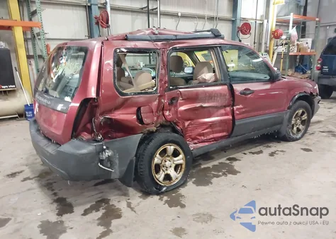 2004 Subaru Forester 2.5X из США, поврежденный, VIN JF1SG63634H734376